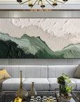 Multicolor Textured Horizon - Abstract Earth And Sky Wall Art - Artwallpainting