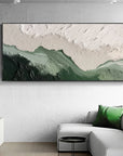 Multicolor Textured Horizon - Abstract Earth And Sky Wall Art - Artwallpainting