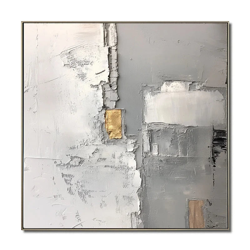 Multicolor Textured Minimalist Abstract - Artwallpainting