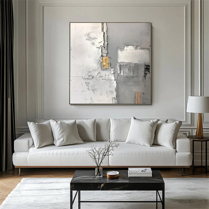 Multicolor Textured Minimalist Abstract - Artwallpainting