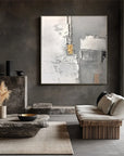 Multicolor Textured Minimalist Abstract - Artwallpainting