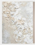 Multicolor Textured Petal Elegance Canvas Painting For Home Decoration - Artwallpainting