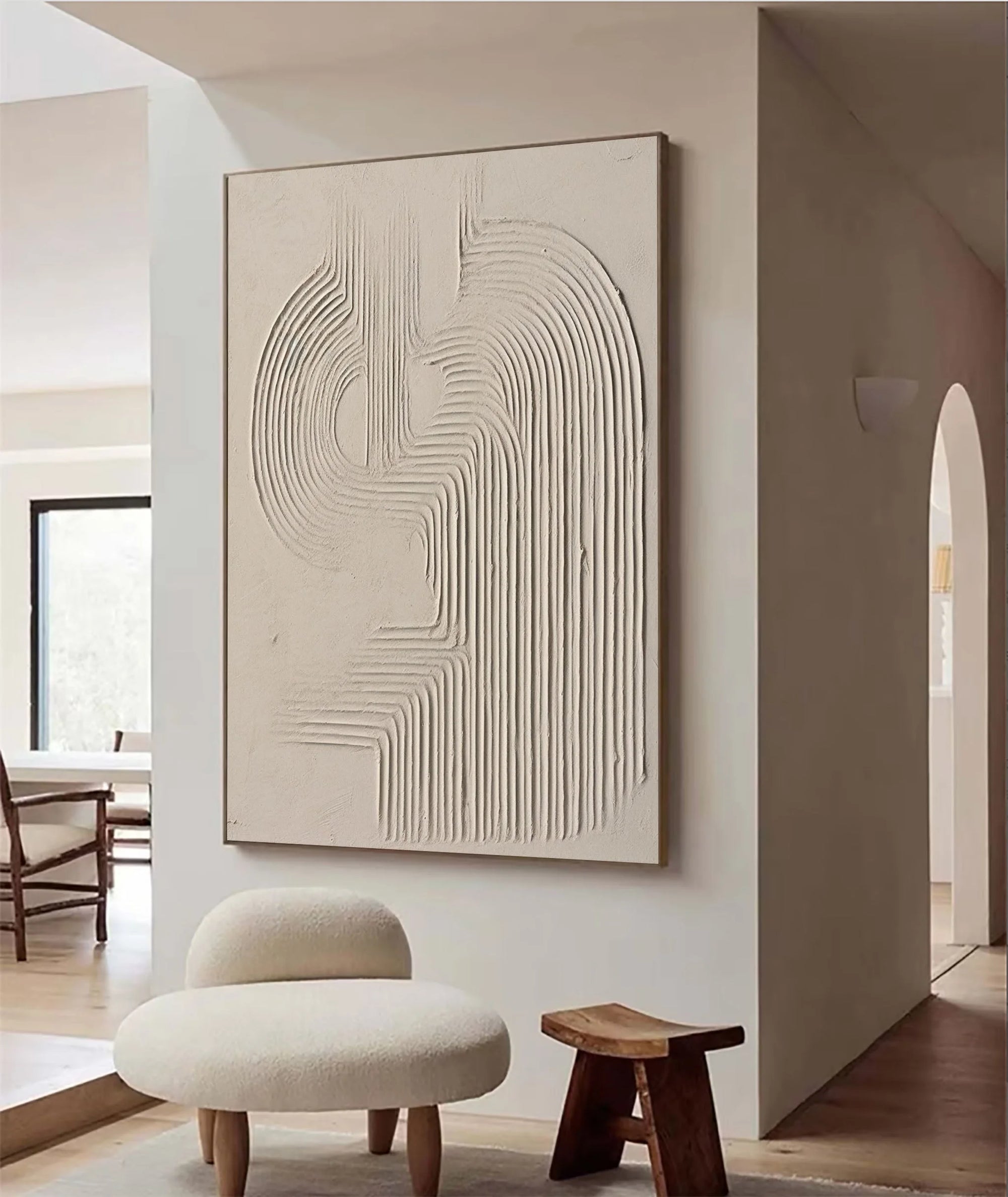 Multicolor Textured Sandstone Elegance - Artwallpainting