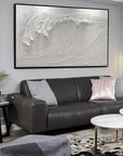 Multicolor Textured Wave Abstract Wall Art For Modern Decor - Artwallpainting