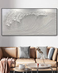 Multicolor Textured Wave Abstract Wall Art For Modern Decor - Artwallpainting