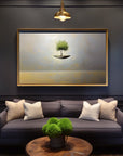 Multicolor The Solitary Journey - Art Canvas - Artwallpainting