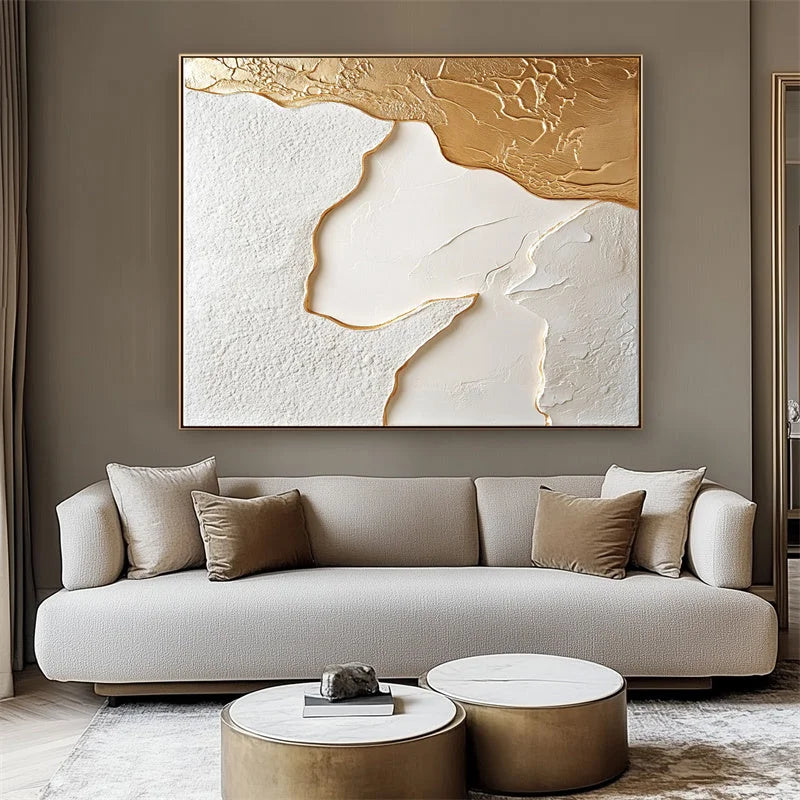 Multicolor Tide Textured Wall Art Canvas Painting For Home Decoration - Artwallpainting