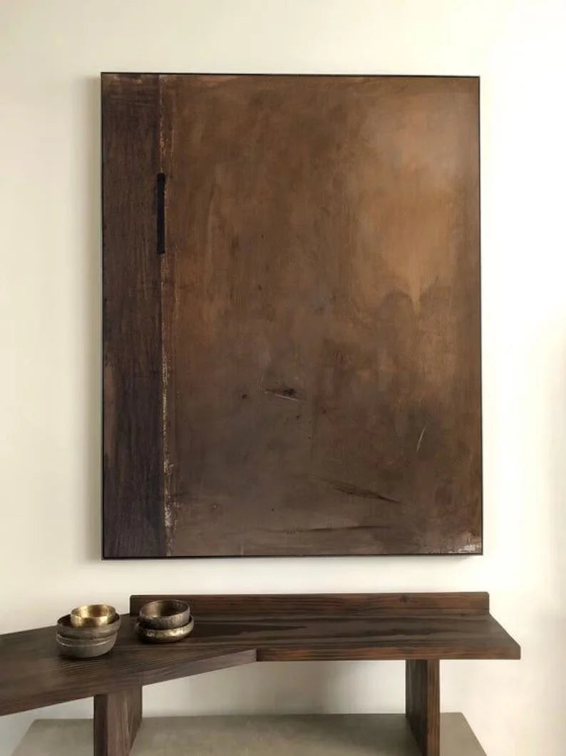 Multicolor Timeless Earth - Minimalist Abstract Art - Artwallpainting