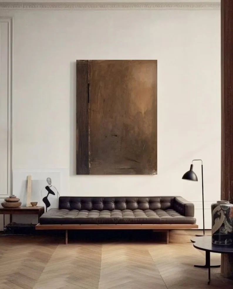 Multicolor Timeless Earth - Minimalist Abstract Art - Artwallpainting