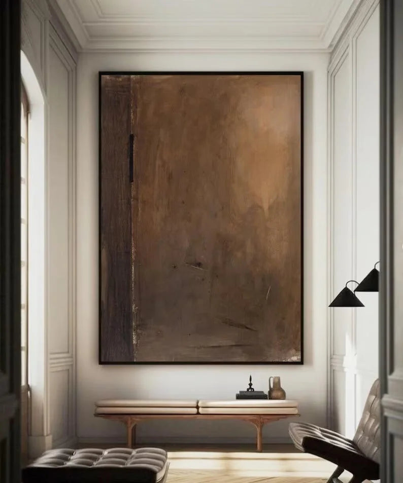 Multicolor Timeless Earth - Minimalist Abstract Art - Artwallpainting