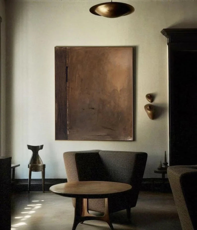 Multicolor Timeless Earth - Minimalist Abstract Art - Artwallpainting