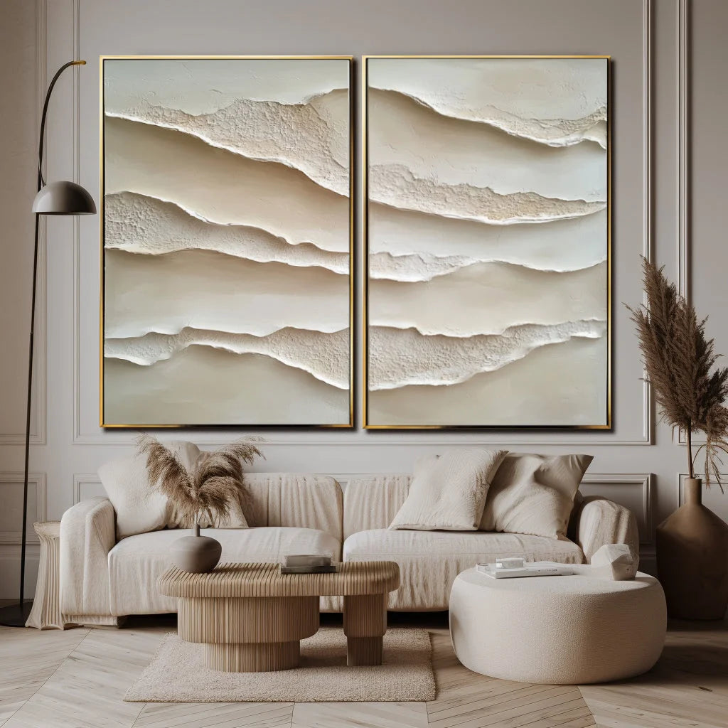 Multicolor Timeless Echoes Canvas Painting For Home Decoration - Artwallpainting