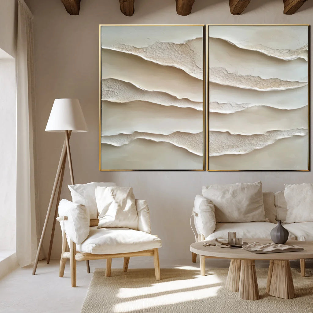 Multicolor Timeless Echoes Canvas Painting For Home Decoration - Artwallpainting