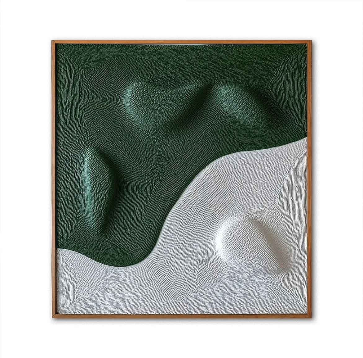 Multicolor Topographic Textured Abstract Painting - Contour Drift - Artwallpainting