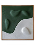 Multicolor Topographic Textured Abstract Painting - Contour Drift - Artwallpainting