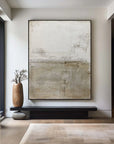 Multicolor Tranquil Horizons - Minimalist Textured Abstract Art - Artwallpainting