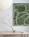 Multicolor Tranquil Paths Canvas Painting For Home Decoration - Artwallpainting