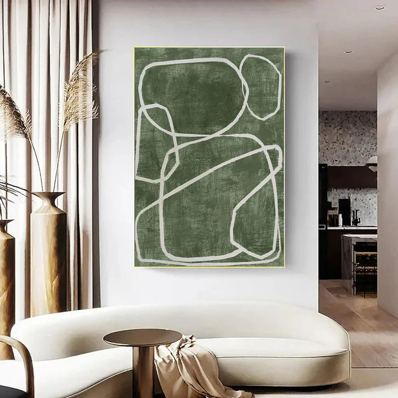 Multicolor Tranquil Paths Canvas Painting For Home Decoration - Artwallpainting
