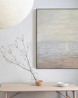 Multicolor Tranquil Seascape Canvas Art - Artwallpainting