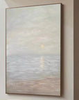 Multicolor Tranquil Seascape Canvas Art - Artwallpainting