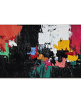 Multicolor Urban Abstract Symphony-Abstract Color Block Turbulent Wall Art - Artwallpainting