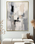 Multicolor Urban Echo Abstract Canvas - Artwallpainting