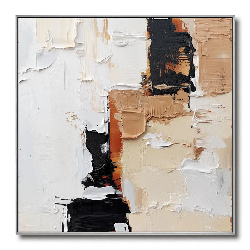 Multicolor Urban Essence Abstract Layers - Artwallpainting