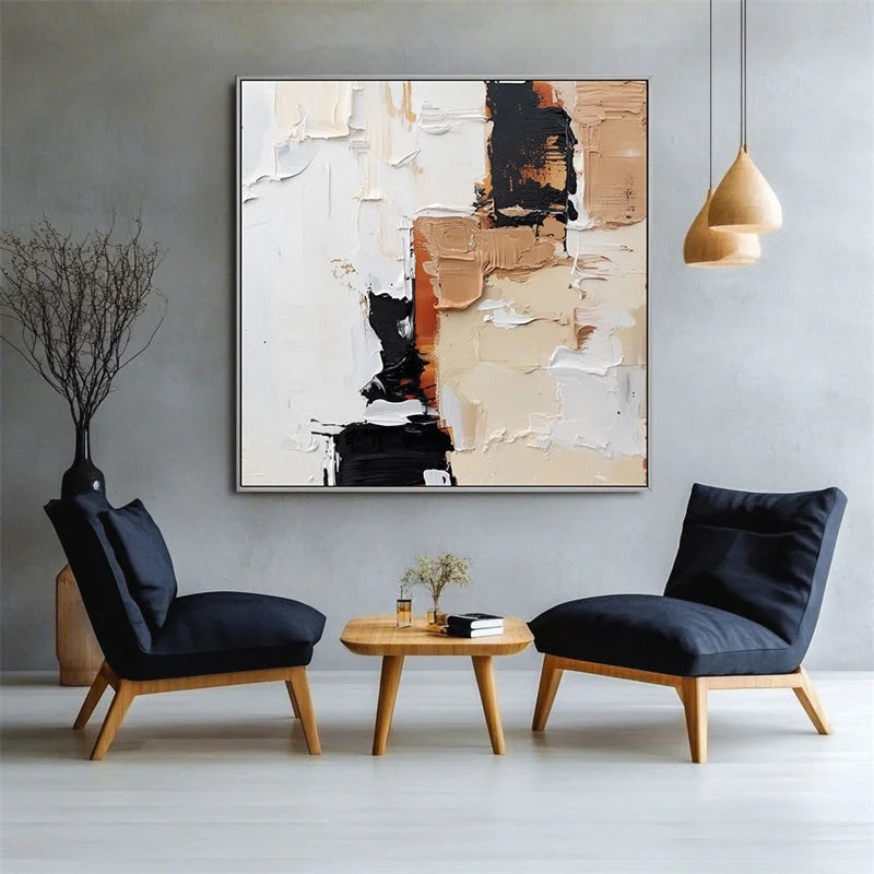 Multicolor Urban Essence Abstract Layers - Artwallpainting