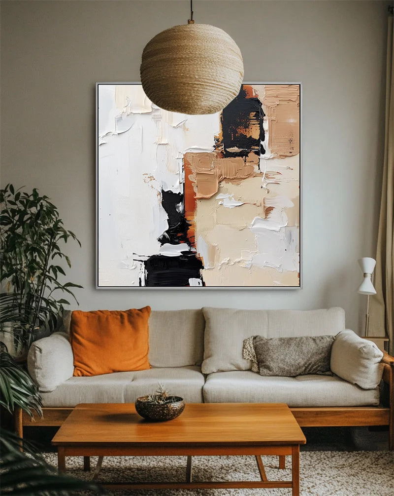Multicolor Urban Essence Abstract Layers - Artwallpainting