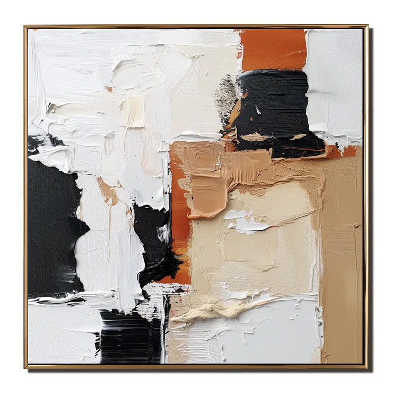 Multicolor Urban Symphony Canvas Painting For Home Decoration - Artwallpainting