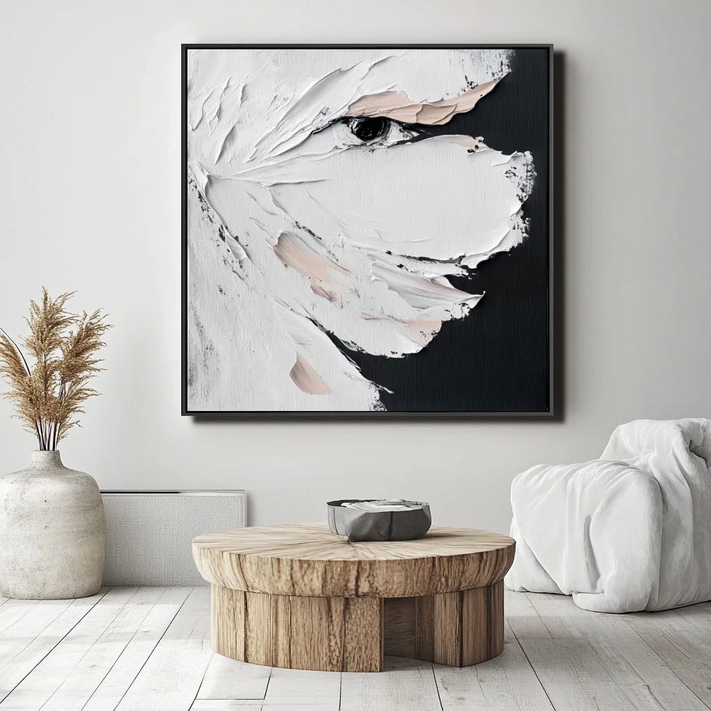 Multicolor Veiled Reflection - Canvas Art - Artwallpainting