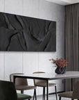 Multicolor Velvet Shadows Abstract Textured Canvas Art - Artwallpainting