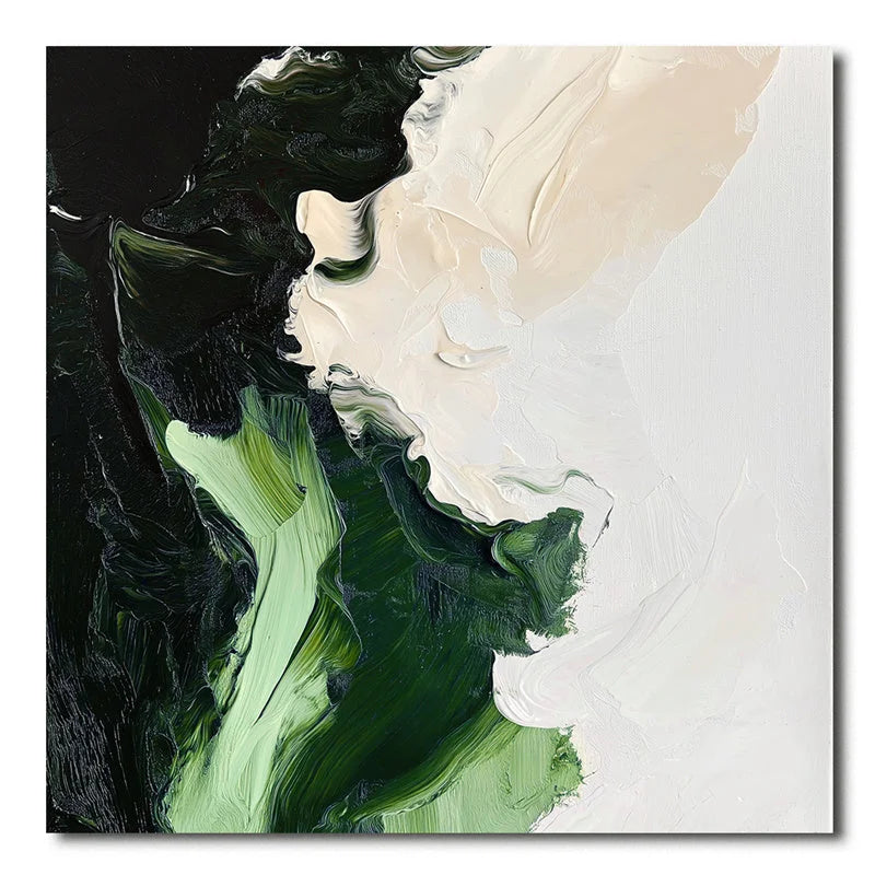 Multicolor Verdant Serenity Canvas Painting For Home Decoration - Artwallpainting