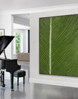 Multicolor Verdant Veins - Minimalist Textured Leaf Abstract Oil Painting - Artwallpainting
