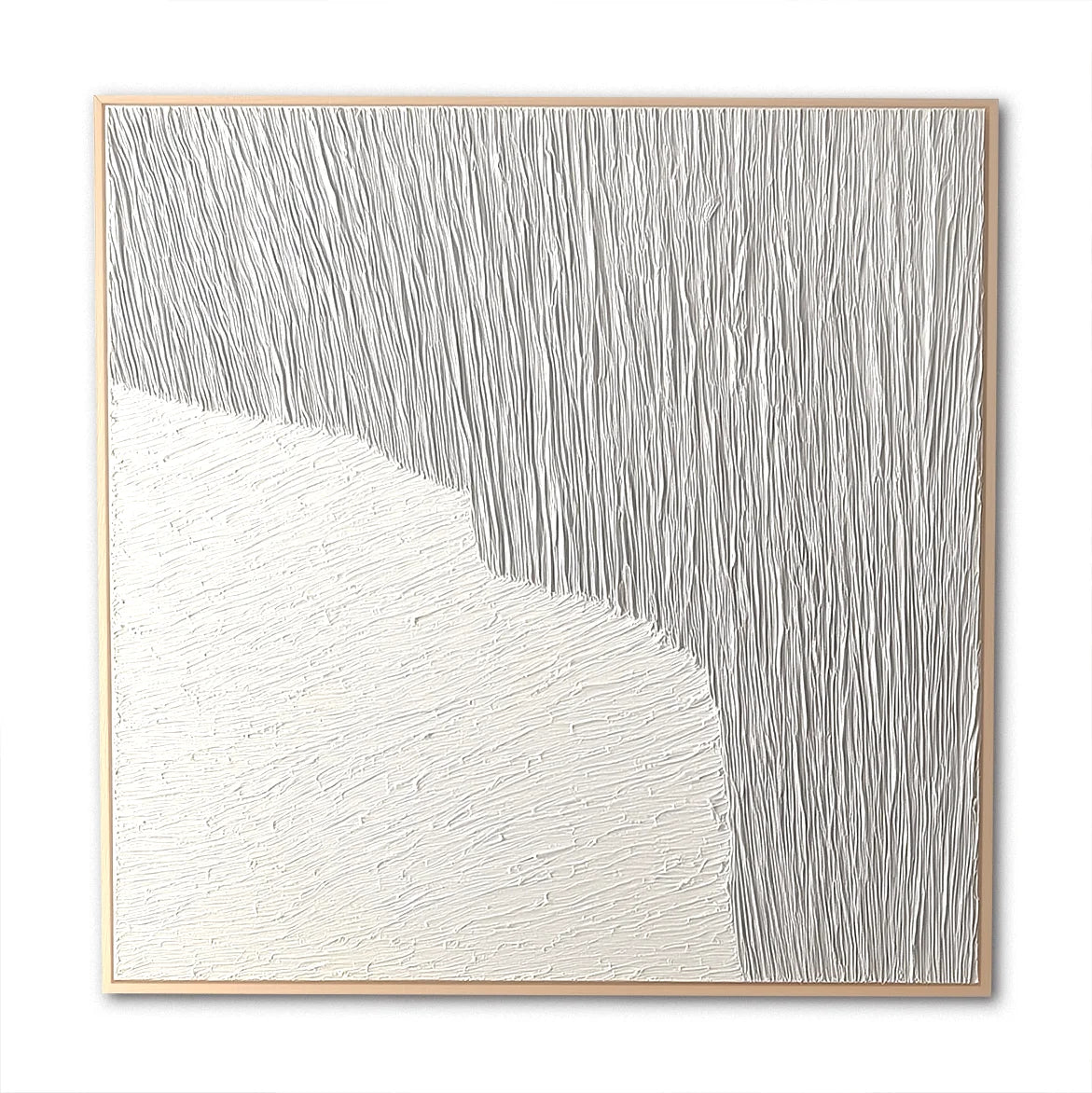 Multicolor Vertical Abstract Wall Art - Silent Divide - Artwallpainting
