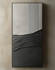 Multicolor Vertical Symphony Wall Art - Artwallpainting