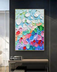 Multicolor Vibrant Color Symphony Canvas Painting For Home Decoration - Artwallpainting