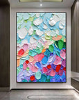 Multicolor Vibrant Color Symphony Canvas Painting For Home Decoration - Artwallpainting