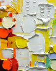 Multicolor Vibrant Harmony - Abstract Color Blocks Painting - Artwallpainting