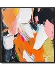 Multicolor Vivid Harmony - Abstract Canvas - Artwallpainting