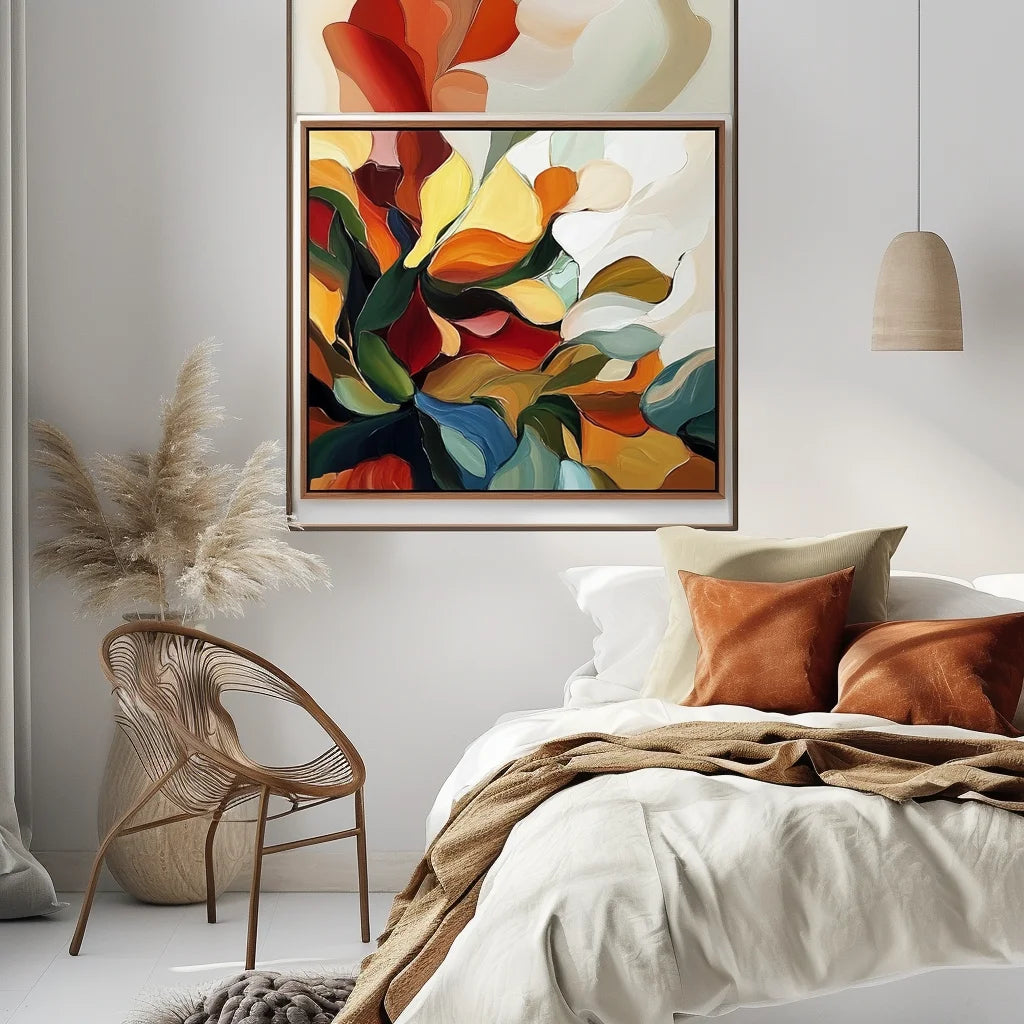 Multicolor Vivid Harmony Canvas Painting For Home Decoration - Artwallpainting