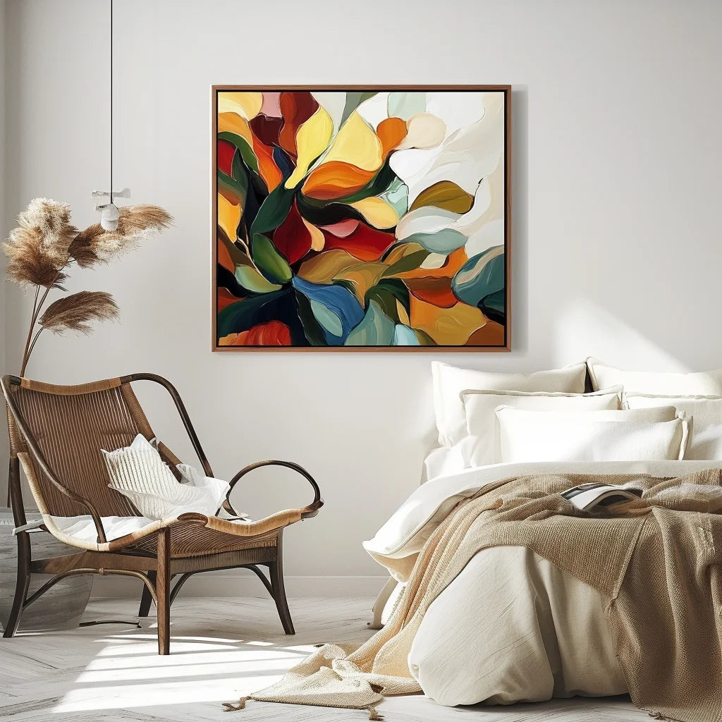 Multicolor Vivid Harmony Canvas Painting For Home Decoration - Artwallpainting