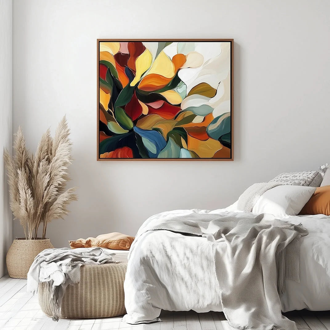 Multicolor Vivid Harmony Canvas Painting For Home Decoration - Artwallpainting