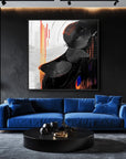Multicolor Vivid Rhythm Abstract Energy - Artwallpainting