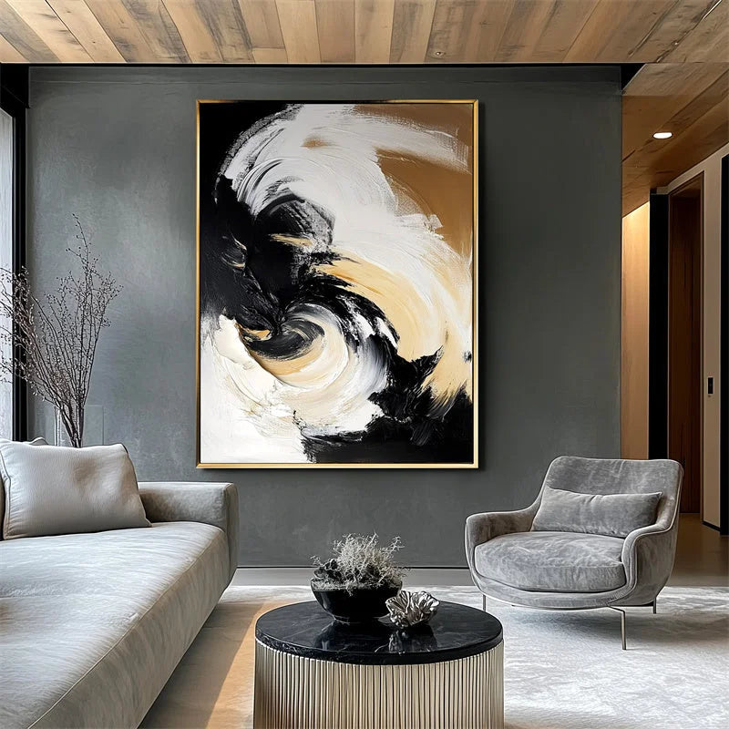 Multicolor Vortex Of Motion Spiraling Energy - Artwallpainting