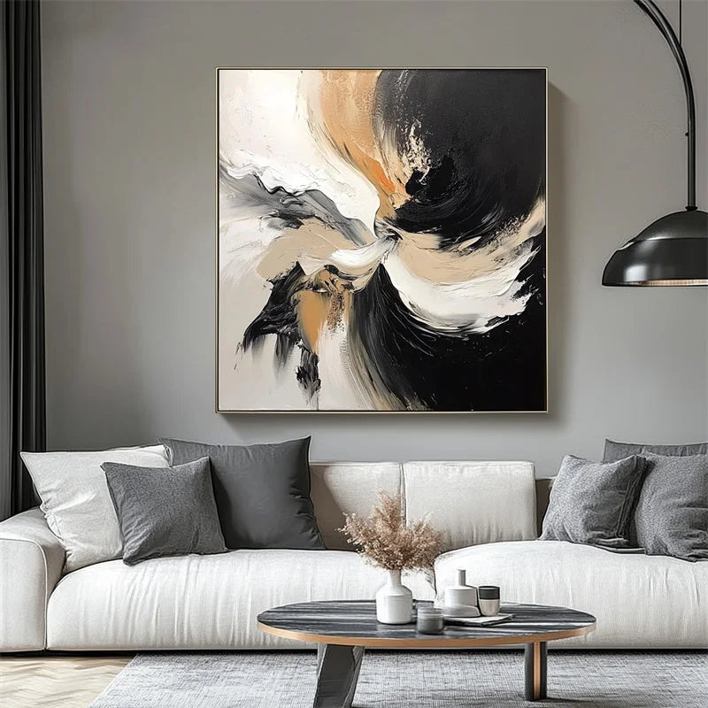 Multicolor Vortex Of Serenity Abstract Flow - Artwallpainting