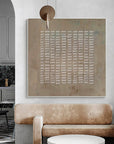 Multicolor Wabi-Sabi Abstract Spot Dyeing Canvas Wall Art - Artwallpainting