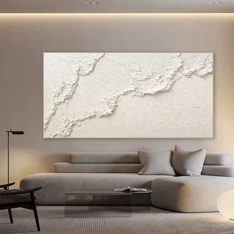 Multicolor Wabi-Sabi Horizon Texture Art - Artwallpainting