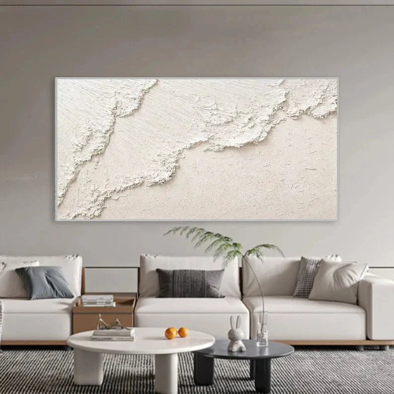 Multicolor Wabi-Sabi Horizon Texture Art - Artwallpainting