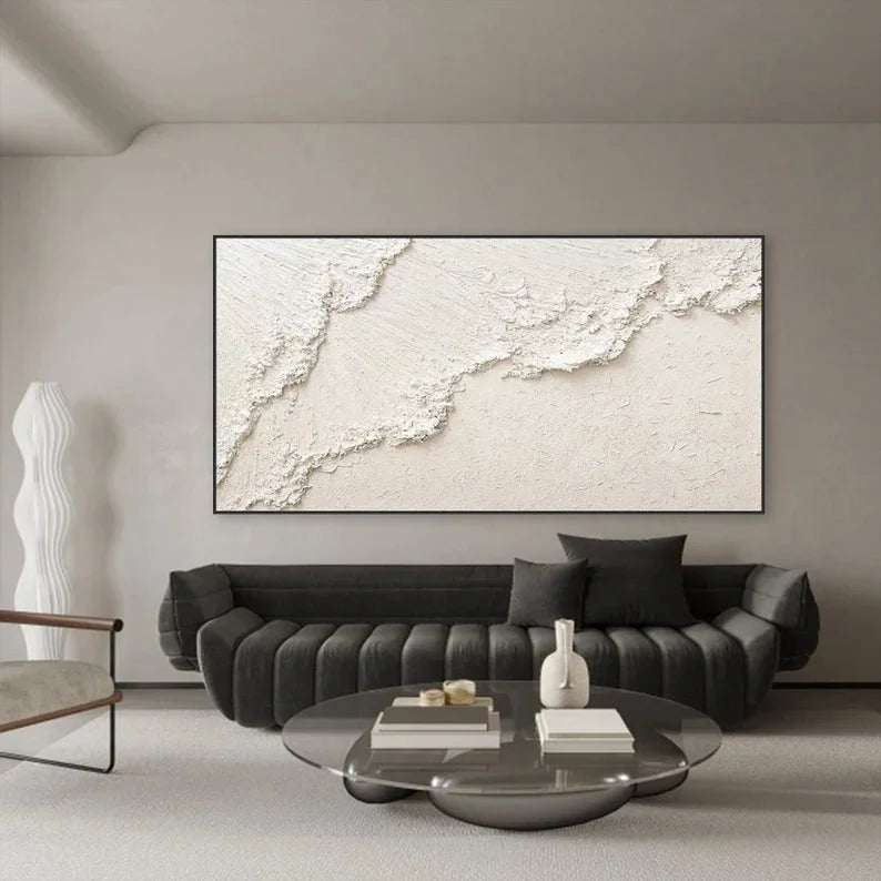 Multicolor Wabi-Sabi Horizon Texture Art - Artwallpainting